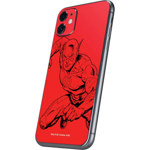 DC Comics The Flash Comic Pop iPhone 11 Skin